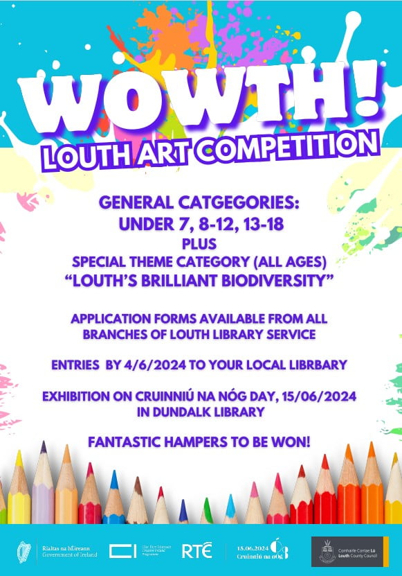 WOWTH! Louth Art Competition – “Louth’s Brilliant Biodiversity”